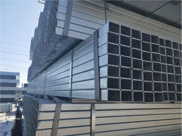 Steel Hollow Section Galvanized Pipe 40x40 75x75 Welded Rectangular Square Steel Tube